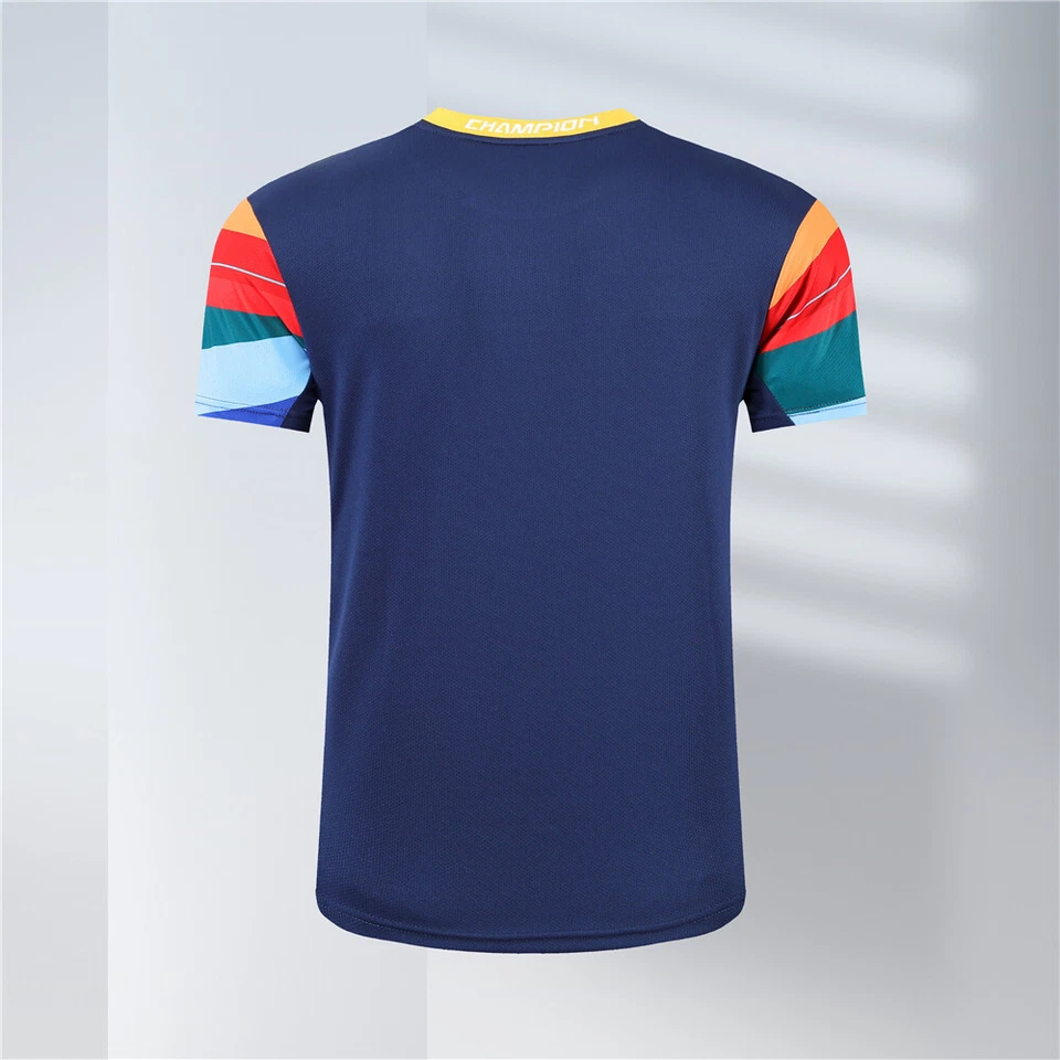 Adulto Niño Li-Ning Deportes Manga Corta Prendas para el torso Tenis Ropa Bádminton Ropa Camiseta Foto 3 de 4