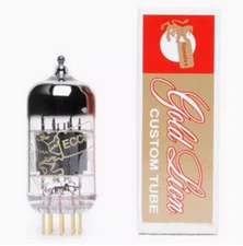 1PC NEW Audio Valve Vacuum Russia Genalex GOLD LION Gold pin ECC81 12AT7