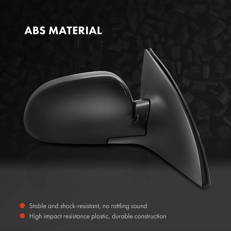 Espejo retrovisor eléctrico pasajero derecho con calefacción manual plegable para Suzuki Forenza Reno Foto 3 de 4