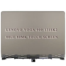 Lenovo Yoga 900 13ISK2 13.3" 3200x1800 Full LCD Touch Digitizer Assembly Silver