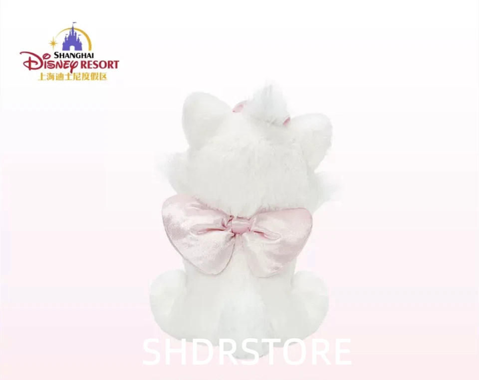 Peluche Disney Auténtico 2024 Marie Cat 12 pulgadas Shanghai Disneyland Foto 2 de 2