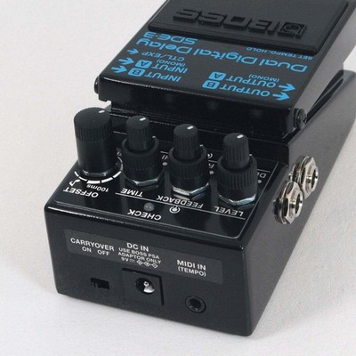 Boss SDE-3 Dual Digital Delay Gitarren-Effektpedal gebraucht kompakter...