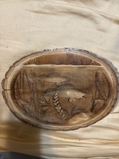 Handmade Fishing Wooden Wall Picture