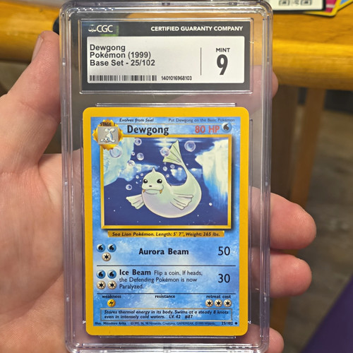Dewgong graded CGC 9 for sale on eBay