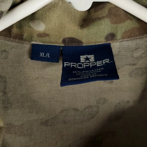 Propper Multi-Cam Camo BDU Field Jacket Mens XL Regular Utility Coat image 4