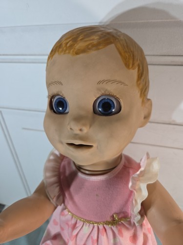 LuvaBella INTERACTIVE Animated Soft Face BABY DOLL Model 22700 Works Good - Picture 2 of 8