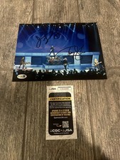 TOMMY SHAW JAMES YOUNG SIGNED STYX 8X10 PHOTO JSA COA AUTOGRAPHED RENEGADE JY 4