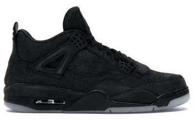 NEW Nike Air Jordan 4 Retro XX KAWS Black Grey Size 8