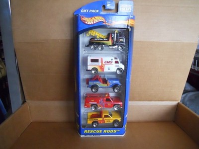 hot wheels 5 pack  Rescue Rods= year 2000