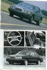 1983 FORD THUNDERBIRD 4 pg ROAD TEST Article