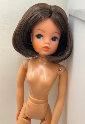 OOAK Rerooted Hard Head Sindy Ballerina Doll Double Cup Waist & POSING ANKLES 