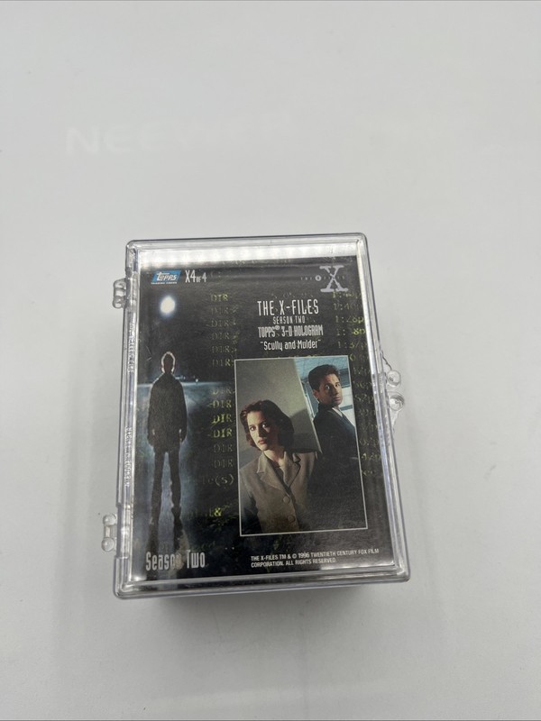 1996 Topps "The X-Files" Season 2 Premium Trading Cards In Topps box Packaging