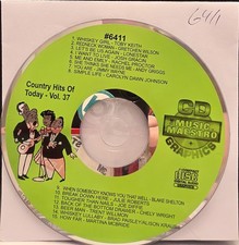 6411 COUNTRY     MUSIC MAESTRO  KARAOKE CDG LOT FL GA