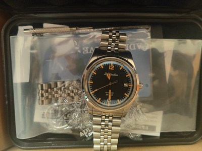 ADIESDIVE AD2038 200MT SAPHIR NH35 AUTOMATIK MECHANISCHE UHR - NEUWERTIG