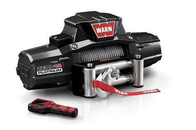 Warn 92820 Vehicle Mounted Vehicle Recovery Winch 12000 lb Line Pull Capacity