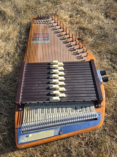 Oscar Schmidt 15 Chord 36 String Autoharp Wooden Auto Harp No Case