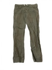 H M Cargo Pants Olive Cuffed - Boys 12/13Y