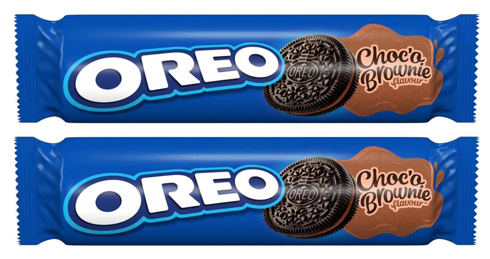 2 paquetes de galletas con sabor OREO CHOCO BROWNIE 154 g 5,4 oz