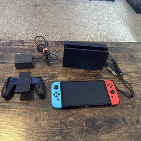 Nintendo - Switch OLED Handheld Console - 64GB Model: HEG-001 Free Shipping