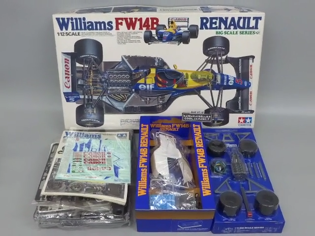 TAMIYA 1/12 NO.29 ウィリアムズFW-4Bルノー Williams FW14B TAMIYA 1/12 NO.29 ウィリアムズFW-4Bルノー Williams FW14B