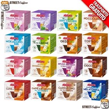 80 Cialde Capsule Ristora comp Dolce Gusto a Scelta Ginseng Cioccolato Tè *