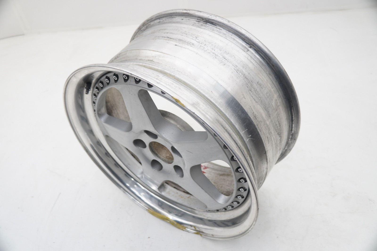 Rear 17X7" 5 Spoke Wheel Rim HRE Performance Wheels Ferrari Mondial 1985 *Note*