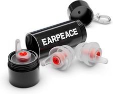 Concert Earplugs Noise Reduction 26dB High Fidelity Reusable 3 Filter Sets Case