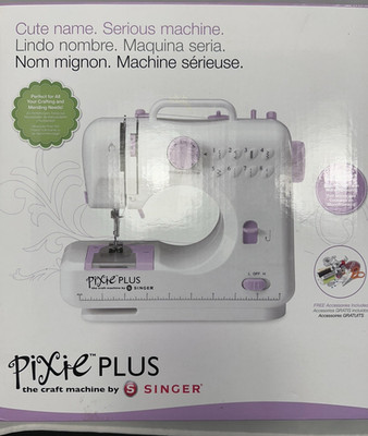 New Singer PIXIE PLUS Electronic Sewing Machine-The Craft Machine