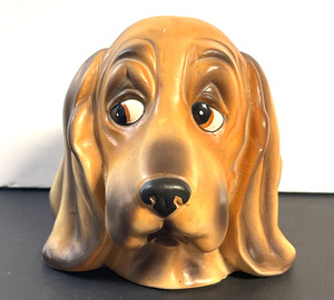 E6732 Inarco Labrador Retriever Dog Head Vase 5.5"