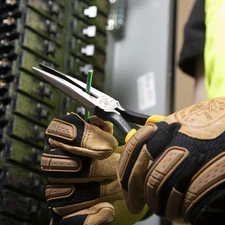 D203-7 Needle Nose Pliers, Long Nose Side Cutters, Heavy Duty Alligator Plier...