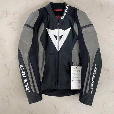DAINESE NEXUS LEATHER JACKET Black Size 44 [Unused w/tags] limited