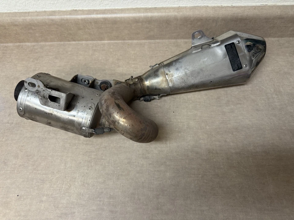 06 07 Suzuki GSXR 600 750 Yoshimura Slip On Muffler Exhaust Mid Pipe  - Image 3 of 3