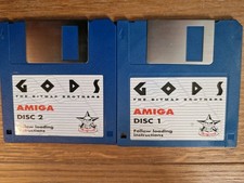 Gods The Bitmap Brothers Commodore Amiga 500 solo dischi
