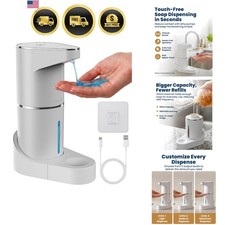 Automatic Soap Dispenser - Touchless Wall Mounted No Drip Lotion, Hand Soap, ...