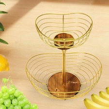 Fruit Basket Fruit Bowl Banana Hanger Metal Wire Coffee Capsule Basket for Snack