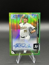 2015 Bowman - Chrome Prospects Auto Seth Streich #BCAP-SST Green  Refractor /99
