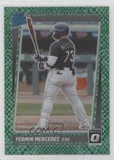 2021 Donruss Optic Rated Rookie Green Dragon Prizm 81/88 Yermin Mercedes 0pm3
