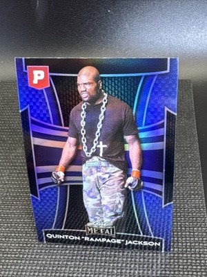 2025 Leaf Metal Pristine #417 Quinton “Rampage” Jackson Prismatic