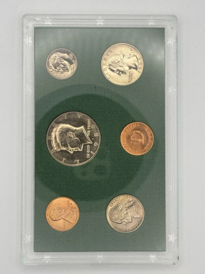 1989 Uncirculated Bank Set U.S Mint Original Government Packaging Denver Mint - Image 4 of 4