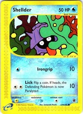 Shellder 129/165 Common Expedition Base Set Pokemon on eBay
