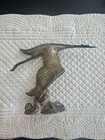 Vintage 1920-30s Hispano-Suiza Signed F. Bazin Stork Mascot Hood Ornament — photo 2