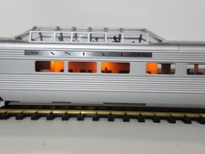 USA Trains R31006 G Scale Santa Fe Super Chief Aluminum vista Dome #1 LED light