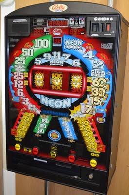 Bally Wulff Neon Euro Geldspielgerät Geldspieler Spielautomat