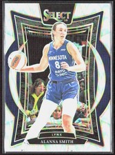 2025 Panini Select WNBA #2 Alanna Smith Silver Prizms Basketball Card