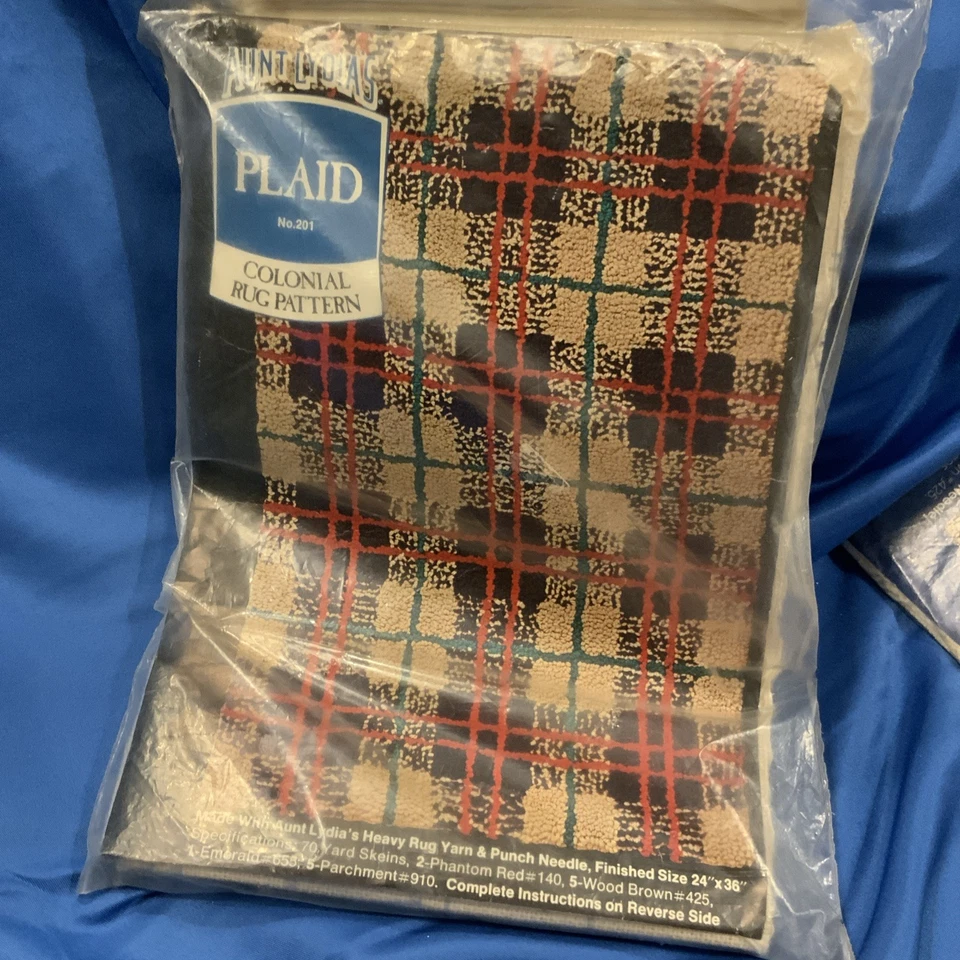 Винтажный Тетя Лидия дырокол игла ковер узоры чайка дикие гуси колониальный лот - Изображение 4 из 4