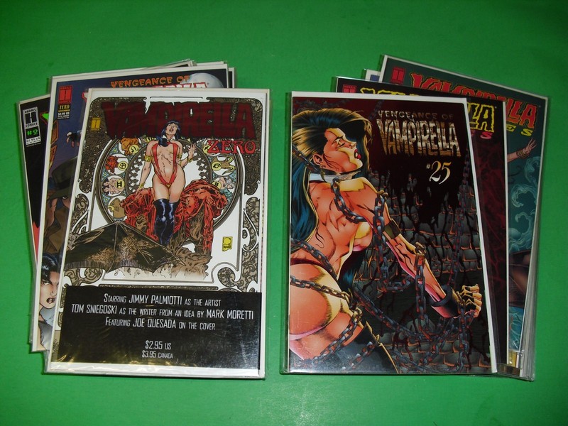 Lot of 40 Vampirella Harris comics, most NM! Vengeance of Strikes 1 2 3 4 5 22