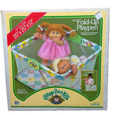De colección Original 1984 Coleco Colbage Patch Niños Plegable Playpen 3933 Sellado Nuevo en Caja