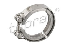 TOPRAN Rohrverbinder Schelle 115 266 V-Band-Schelle Edelstahl für VW GOLF 7 5G1