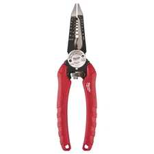 7.75 In. Combination Electricians 6-In-1 Wire Stripper/Cutter Pliers