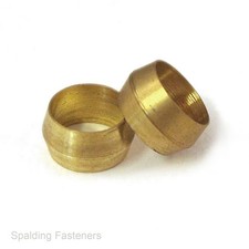 Imperial Brass Compression Olives -  Assorted Box & Individual Sizes Available